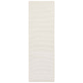 Flatwoven Sisal-Look White Runner Indoor Outdoor