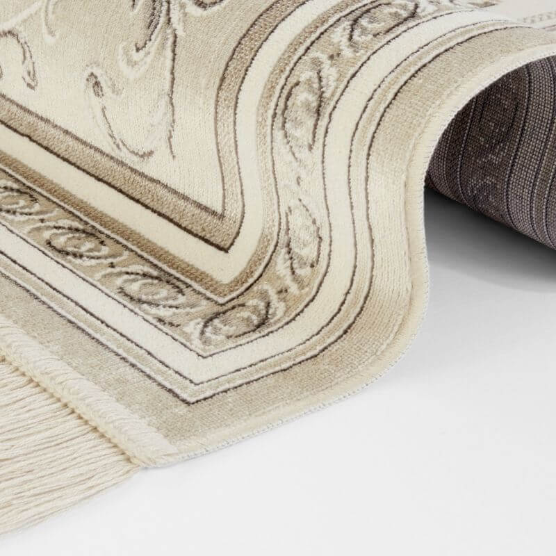 The Rugs Floral Fringed Oriental Rug - Elegant Design