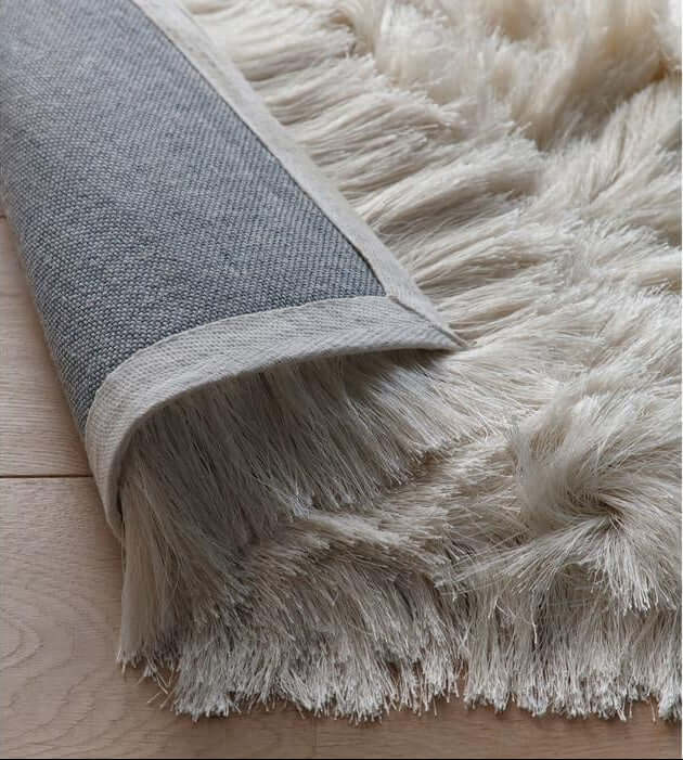 The Rugs Glamour Deluxe Shaggy Rug |Luxurious Shimmer Effect