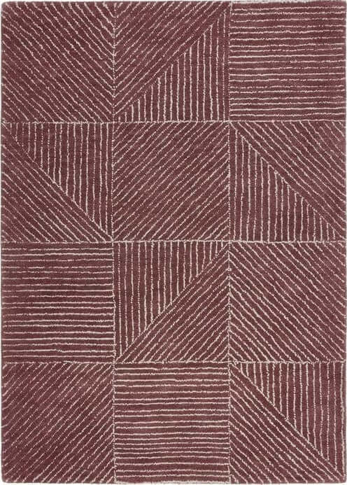 The Rugs Modern Geometric Wool Rug | Stylish Home Decor
