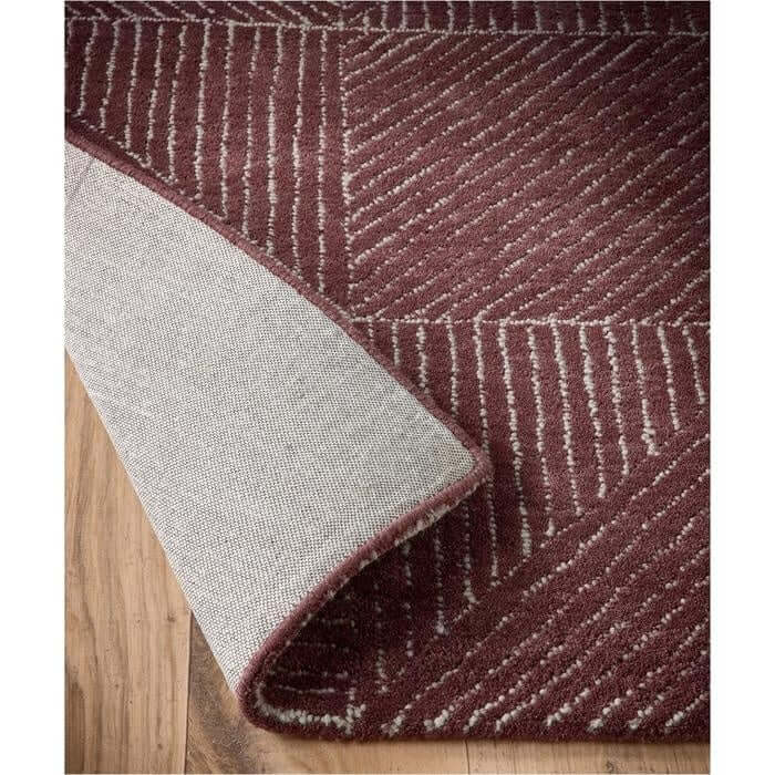 The Rugs Modern Geometric Wool Rug | Stylish Home Decor