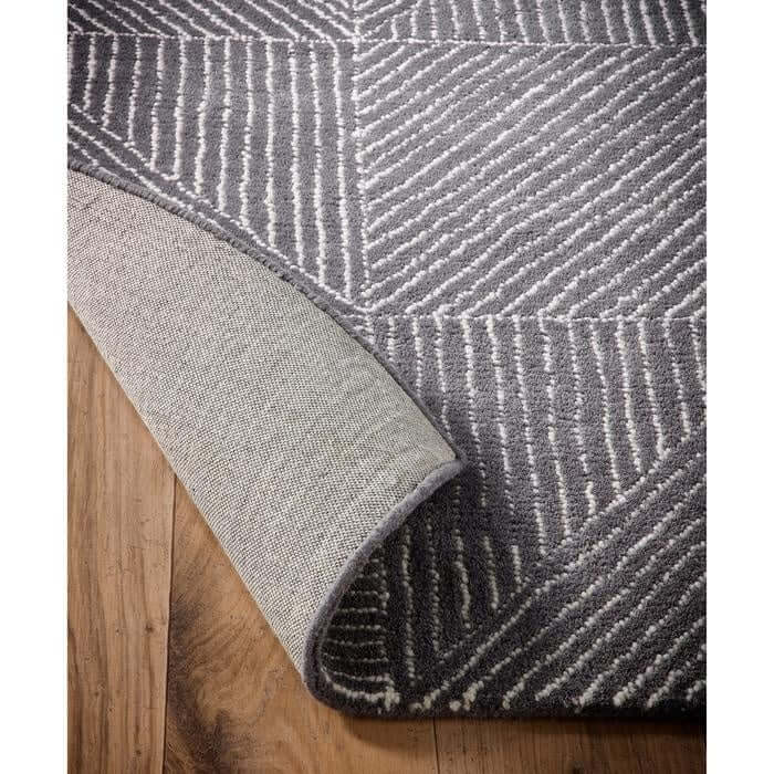 The Rugs Modern Geometric Wool Rug | Stylish Home Decor