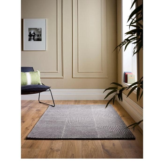 The Rugs Modern Geometric Wool Rug | Stylish Home Decor