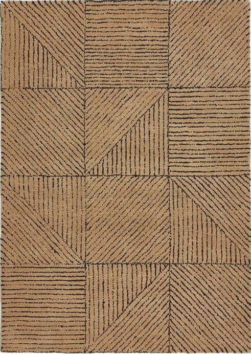 The Rugs Modern Geometric Wool Rug | Stylish Home Decor