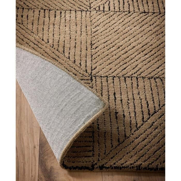 The Rugs Modern Geometric Wool Rug | Stylish Home Decor