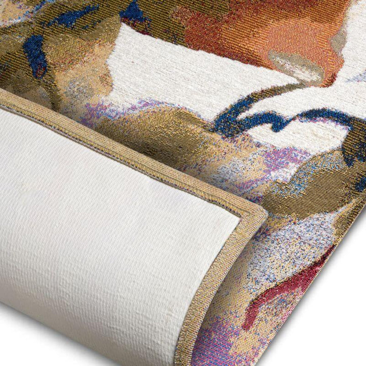 Gobelin Design Flatweave Rug – Multicolour