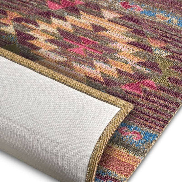 Gobelin Design Flatweave Rug – Multicolour