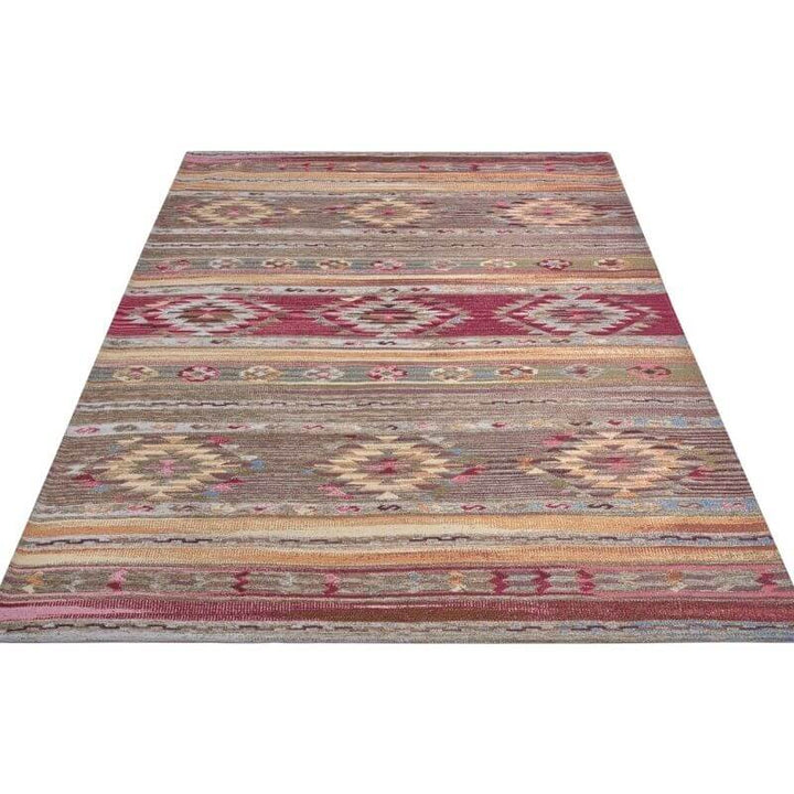Gobelin Design Flatweave Rug – Multicolour
