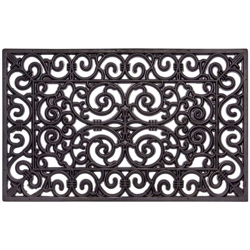 Mix Mats Doormat Cast Iron Design Rubber – 45x75 cm