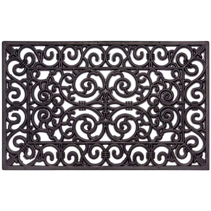 Mix Mats Doormat Cast Iron Design Rubber – 45x75 cm