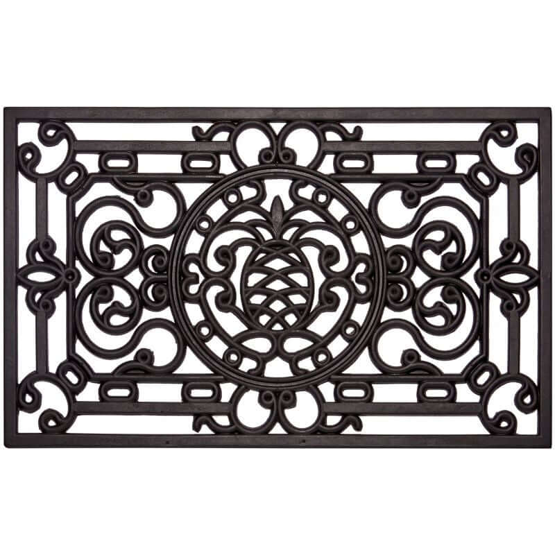 Mix Mats Doormat Cast Iron Design Rubber – 45x75 cm