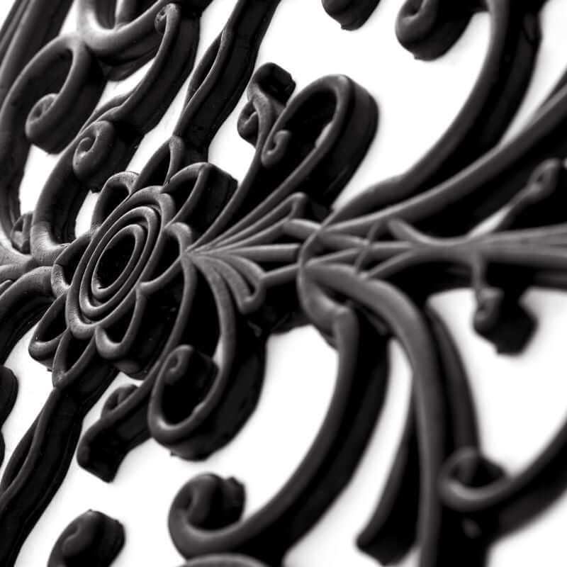 Mix Mats Doormat Cast Iron Design Rubber – 45x75 cm