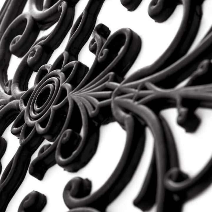 Mix Mats Doormat Cast Iron Design Rubber – 45x75 cm