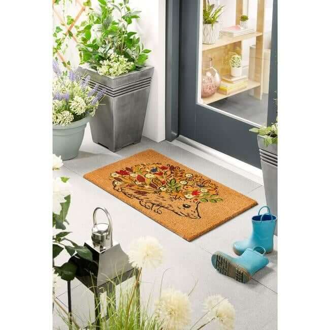 The Rugs Outdoor Printed Coir Mats 45x75cm | Eco-Friendly