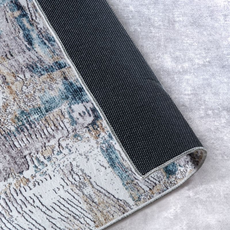Shortpile Rug Malard – Abstract Modern Multicolour