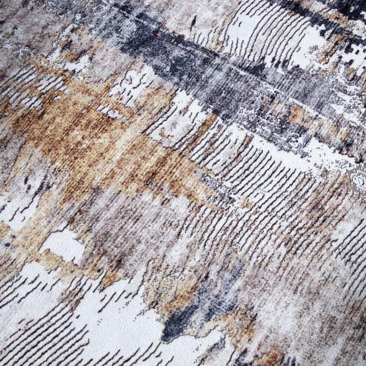 Shortpile Rug Malard – Abstract Modern Multicolour