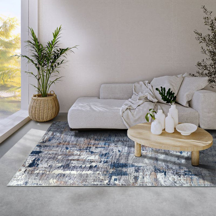 Shortpile Rug Malard – Abstract Modern Multicolour
