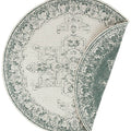 Borbon Reversible Green Rug Indoor-Outdoor
