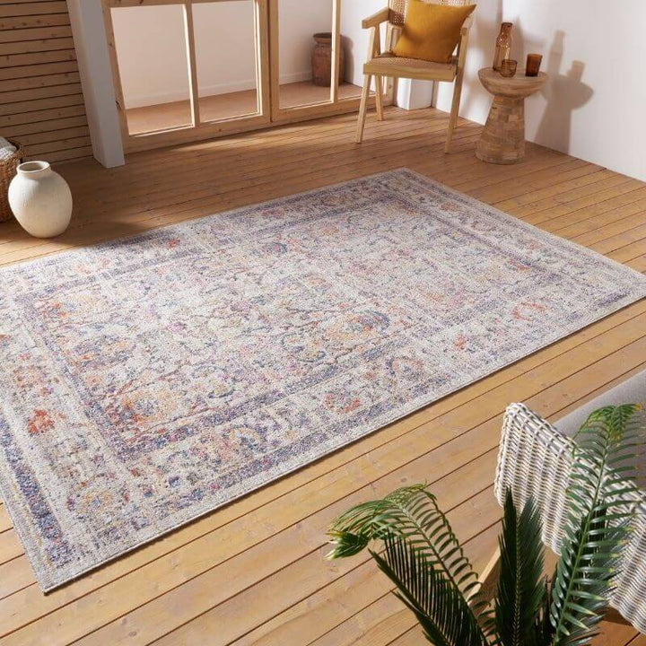 The Rugs Vintage Washable Rug – Indoor & Outdoor Charm
