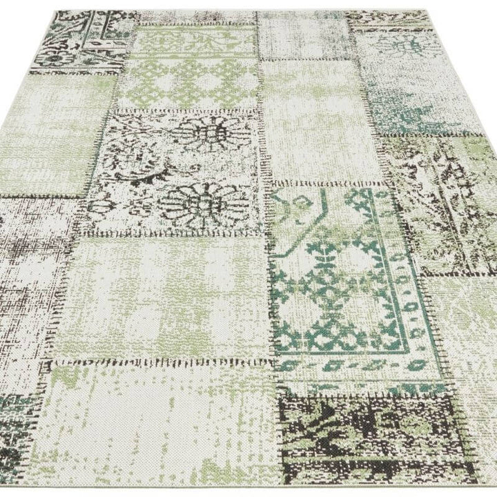 The Rugs Indoor Outdoor Symi Rug - Stylish & Patchwork