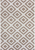 Malta Reversible Indoor-Outdoor Beige Rug