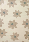 Adventures Kids Rug Bloomy Cream Beige