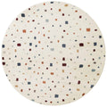 Adventures Kids Rug Funny Squares Cream Multicolour