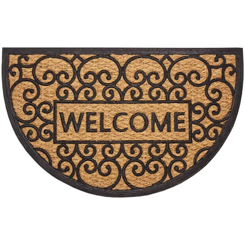 Mix Mats Doormat Cast Iron Design Rubber – 45x75 cm