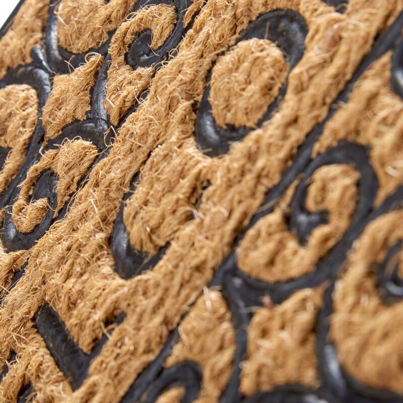 Mix Mats Doormat Cast Iron Design Rubber – 45x75 cm