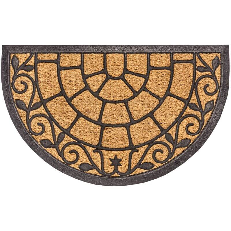 Mix Mats Doormat Cast Iron Design Rubber – 45x75 cm