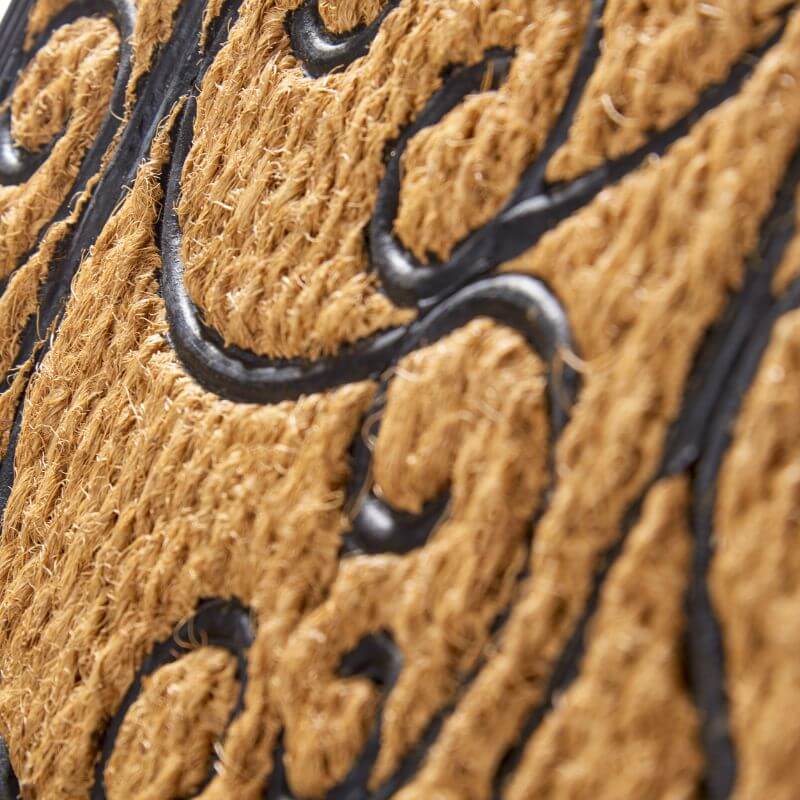 Mix Mats Doormat Cast Iron Design Rubber – 45x75 cm