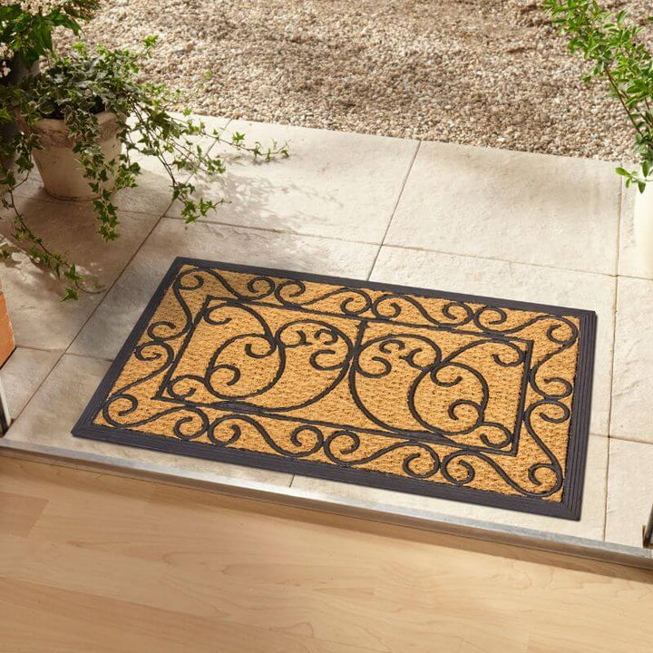 Mix Mats Doormat Cast Iron Design Rubber – 45x75 cm