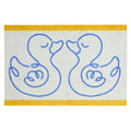 Bathroom Linear Ducks Mat