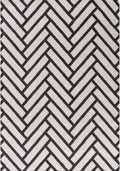Loft Chevron Dark Grey Rug