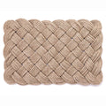 Lovers Knot Beige Outdoor Doormat