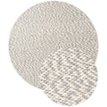Lyon Wool Beans Rug Natural Cream Grey