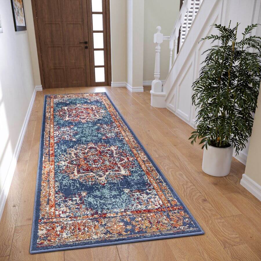 The Rugs Eastern Modern Medallion Design Rug - Stylish