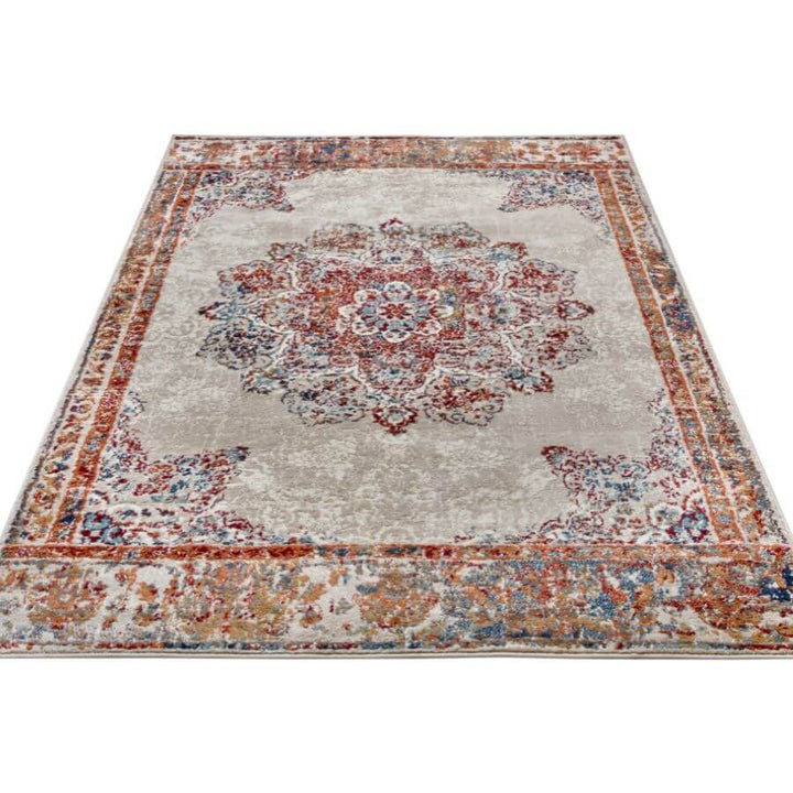 The Rugs Modern Orient Medallion Design Rug - Elegant Rugs