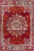 Orient Maderno Medallion Red Rug