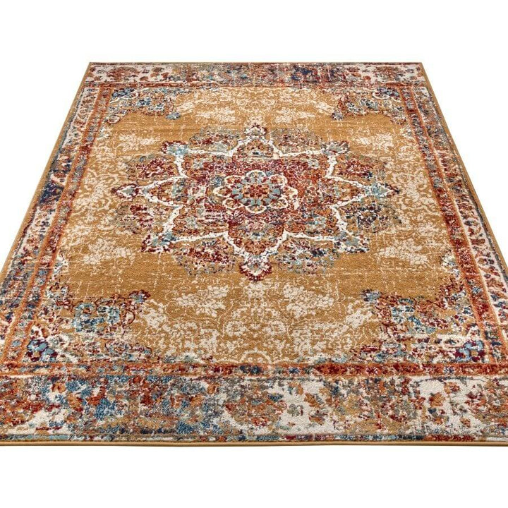 The Rugs Modern Orient Medallion Design Rug - Elegant Rugs