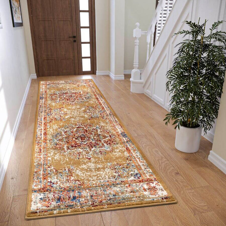The Rugs Modern Orient Medallion Design Rug - Elegant Rugs