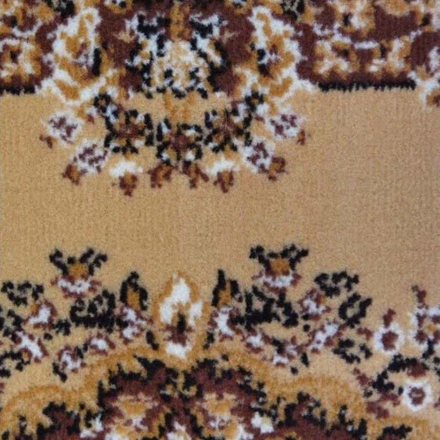 Maestro Collection Traditional Design Rug in Brown –The Rugs