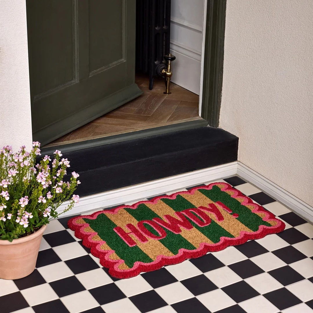 The Rugs Quality Eco-Friendly Coir Doormat 45x75cm Stylish