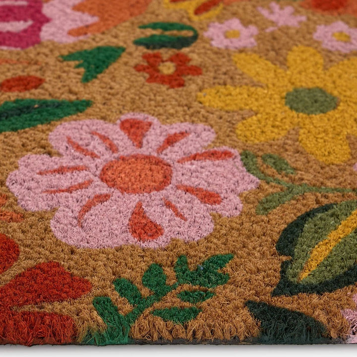 The Rugs Quality Eco-Friendly Coir Doormat 45x75cm Stylish