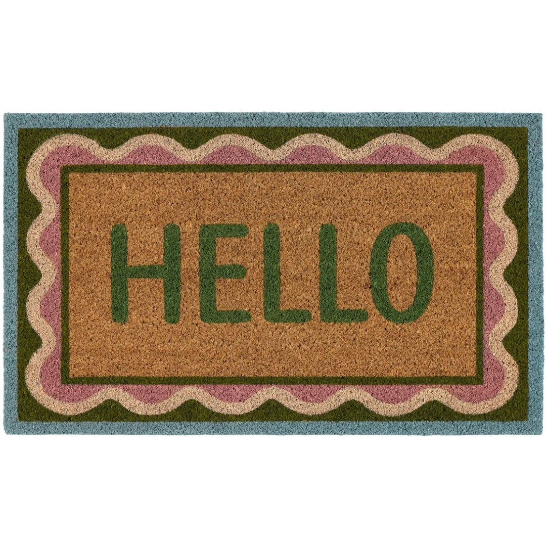 The Rugs Quality Eco-Friendly Coir Doormat 45x75cm Stylish