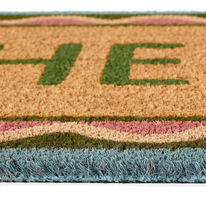 The Rugs Quality Eco-Friendly Coir Doormat 45x75cm Stylish