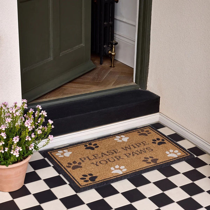 The Rugs Quality Eco-Friendly Coir Doormat 45x75cm Stylish