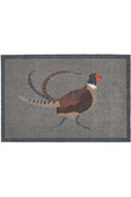 Animal-Themed Pheasant Washable Mat and Runner