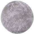 Myk Olaf High Pile Grey Rug Plain Design
