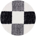 Myshaggy Geometric Grey Rug
